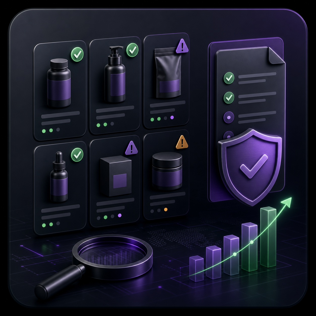 Panel de protección de inventario y listings